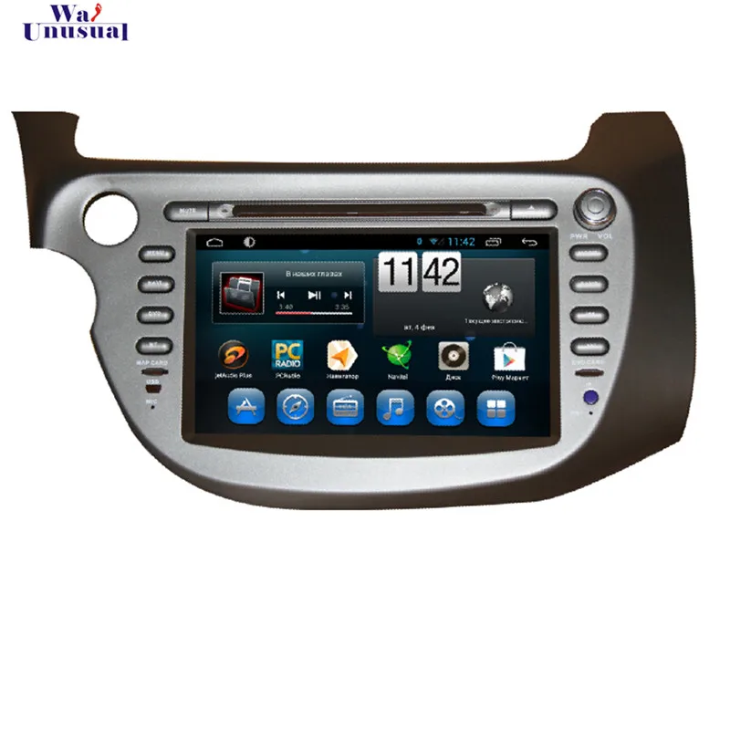 

WANUSUAL 8'' Android 6.0 Car Multimedia Player for Honda fit for Honda Jazz Quad Core 16G 1024*600 GPS Navigation with BT WIFI