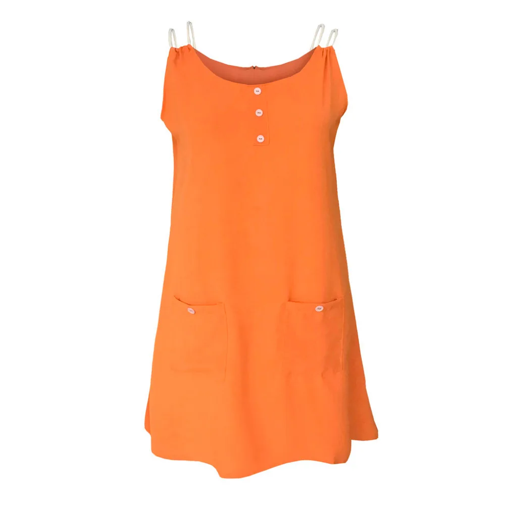 2019  fashion women's sexy summer sleeveless openwork beach dress long casual mini beach dress cotton sexy dress cover up 40J3 (18)