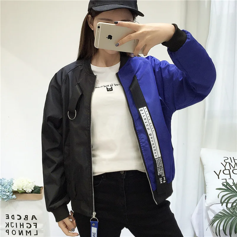 

Jackets Women 2018 New Women's Female Basic Jacket Fashion Batwing Sleeve High Quality Windbreaker Outwear Baseball Women Coat