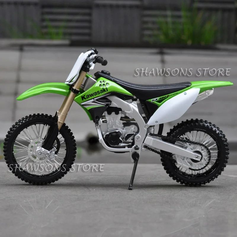 Литые игрушечные модели MAISTO 1:12 KAWASAKI KX 450F мини мотоцикл