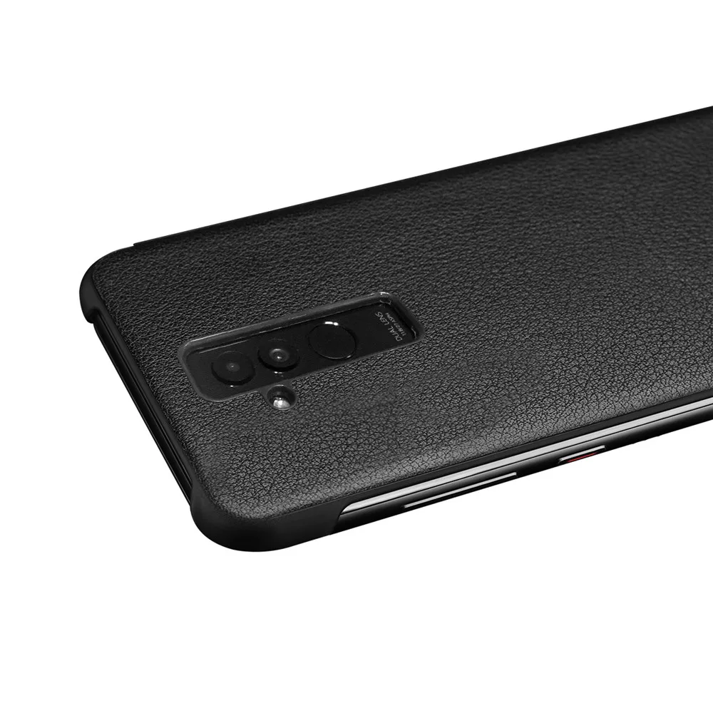 Роскошный умный чехол из натуральной кожи с окошком для Huawei Mate 9 PRO 10 P10 Plus P20 20 Lite