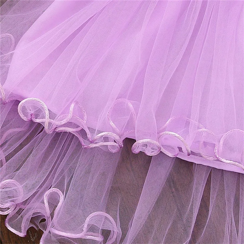 2019 New cute Toddler Baby Girls Summer Floral Dress Princess Party Wedding Tulle Dresses baby show gifts (16)