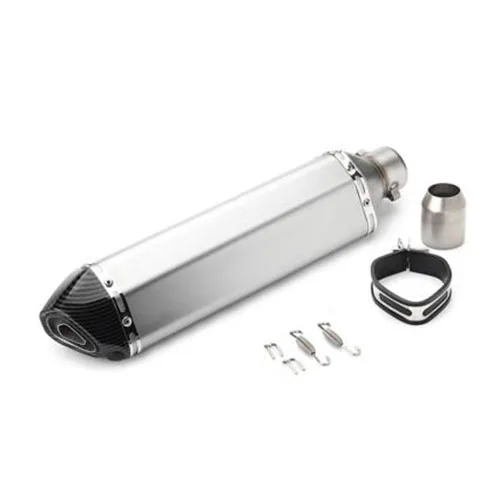 470mm 370mm Universal de Escape de la motocicleta tubo de Escape silenciador con DB asesino pegatina para Ninjia300 Z750 R25 TMAX530 R6 la bici de la suciedad