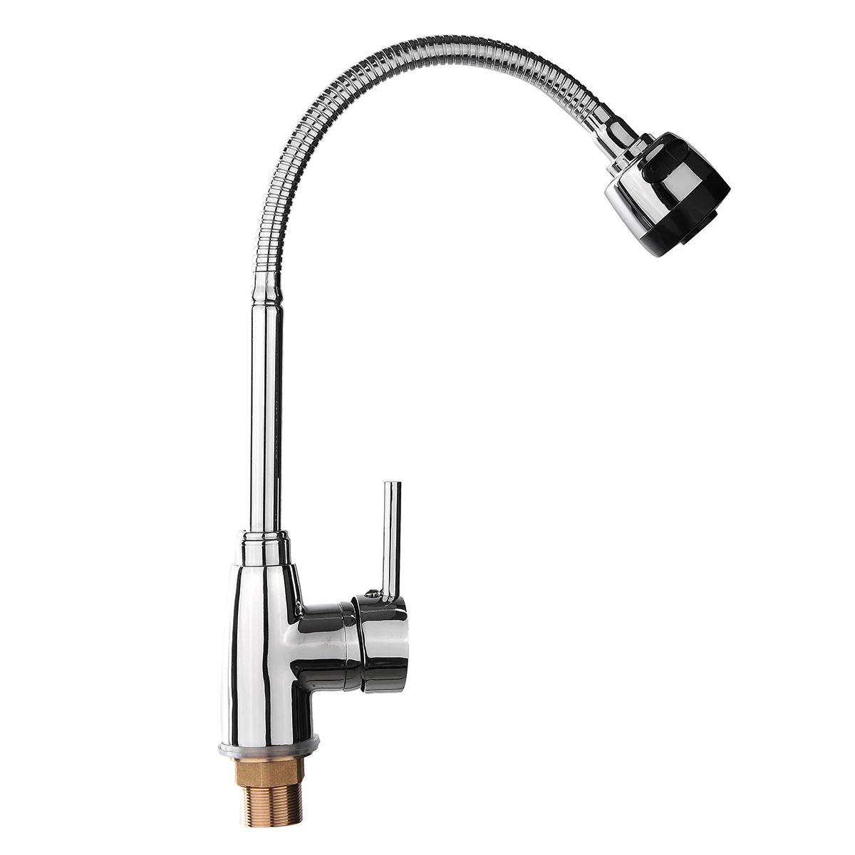 

360 Degree Rotatable Faucet Top Hot Cold Mixer Tap Zinc Alloy Rotating Faucets Practical Home Kitchen Wash Basin Faucets