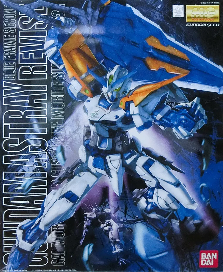 

Bandai Gundam MG Astray BLUE Mobile Suit Assemble Model Kits Action Figures Plastic Model Toys