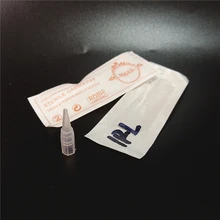 500 шт. Перманентный макияж иглы Совет 1RL 3RL 5RL 5F 7F колпачки для татуировки Насадка для бровей губ Machine Gun большой размеры 0,5*0,7*2,5 см