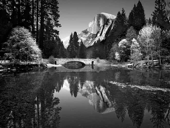 

Home Decor Ansel Adams Grand Teton-Silk Art Poster Wall Sicker Decoration Gift