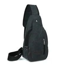 2019 High Quality Canvas Bag Men's Solid Cover Zipper Casual School Bags Men Leather Cross Body Messenger Shoulder Bag new design men s bags high quality pu leather messenger bag fashion cross body bag casual students one shoulder school bag