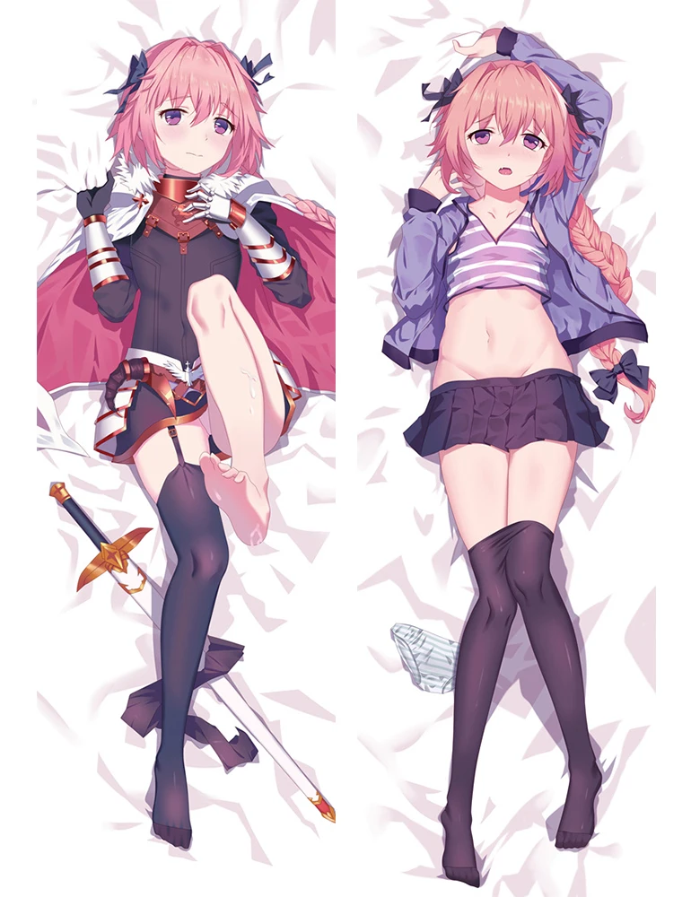 September update Japan Anime Fate/Apocrypha FGO Rider Astolfo Dakimakura Чехол для подушки обнимающего тела чехол