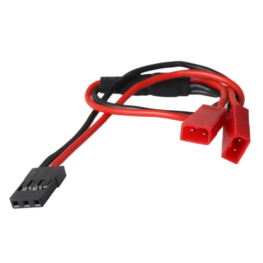 

Wire Adapter 2 in 1 JR (Male) To JST (Female) Y Plug Wire Adapter Cable For RC Remote Control Toys Upgrade Parts