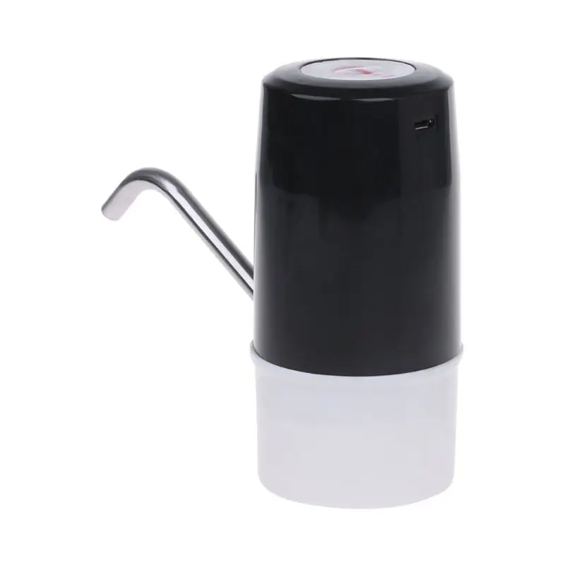 304 нержавеющая сталь жесткая труба USB Перезаряжаемый Электрический водяной насос диспенсер для воды пищевой силикон бутылки для питьевой воды