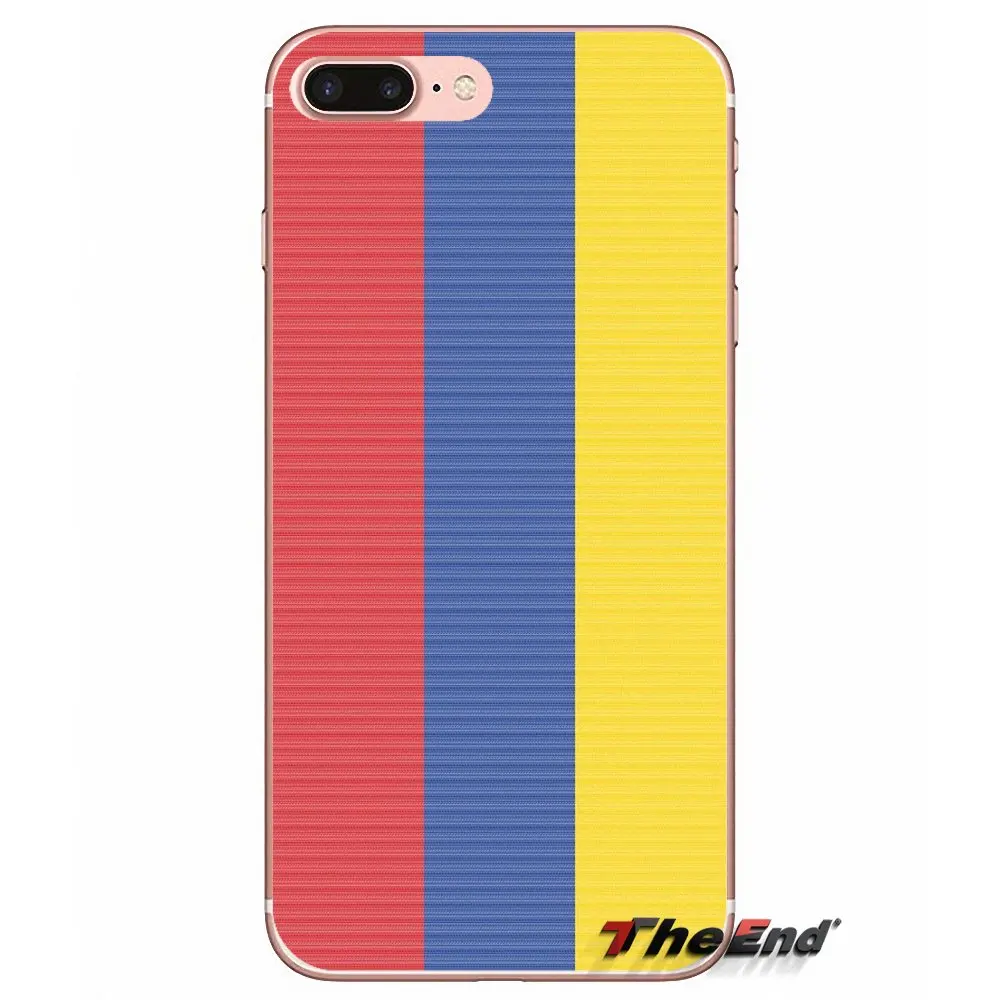 Для iPhone X 4 4S 5 5S 5C SE 6 6S 7 8 Plus Samsung Galaxy J1 J3 J5 J7 A3 A5 2016 2017 Республика Колумбия