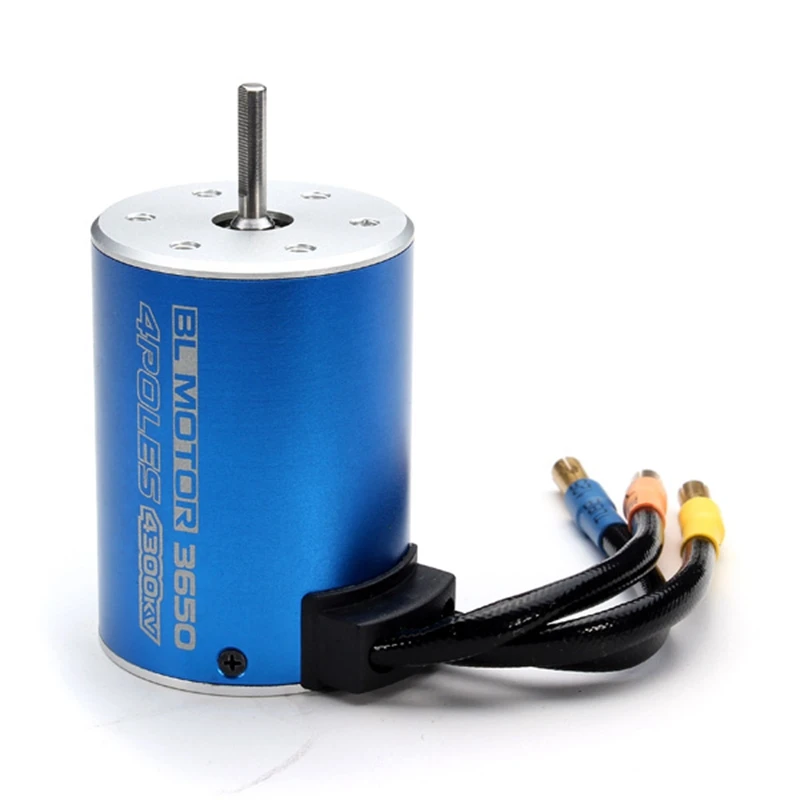 

1/10 RC Car 3650 Senseless Brushless 4300/3100/2050KV Motor For Rc Cars