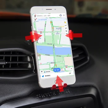 

For Jeep Renegade 2016-2019 Car Accessories Rotational Smartphone Holder Wireless Charger QC3.0 Air Vent Sucker Bracket Stand