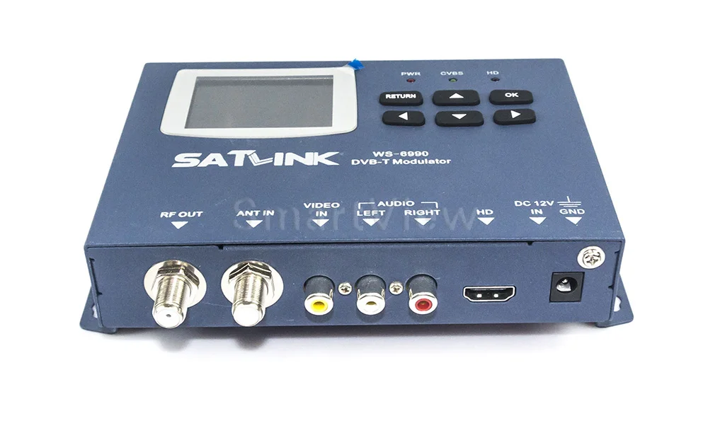 Satlink DVB-T WS-6990 наземный искатель 1 Route DVB-T модулятор/AV/HD метр WS6990 Satlink 6990 цифровой искатель