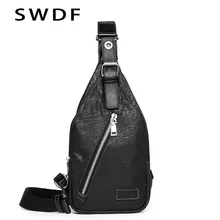 SWDF новые сумки через плечо мужские нагрудные сумки дизайнерские сумки через плечо кожаные сумки через плечо диагональная посылка рюкзак для путешествий