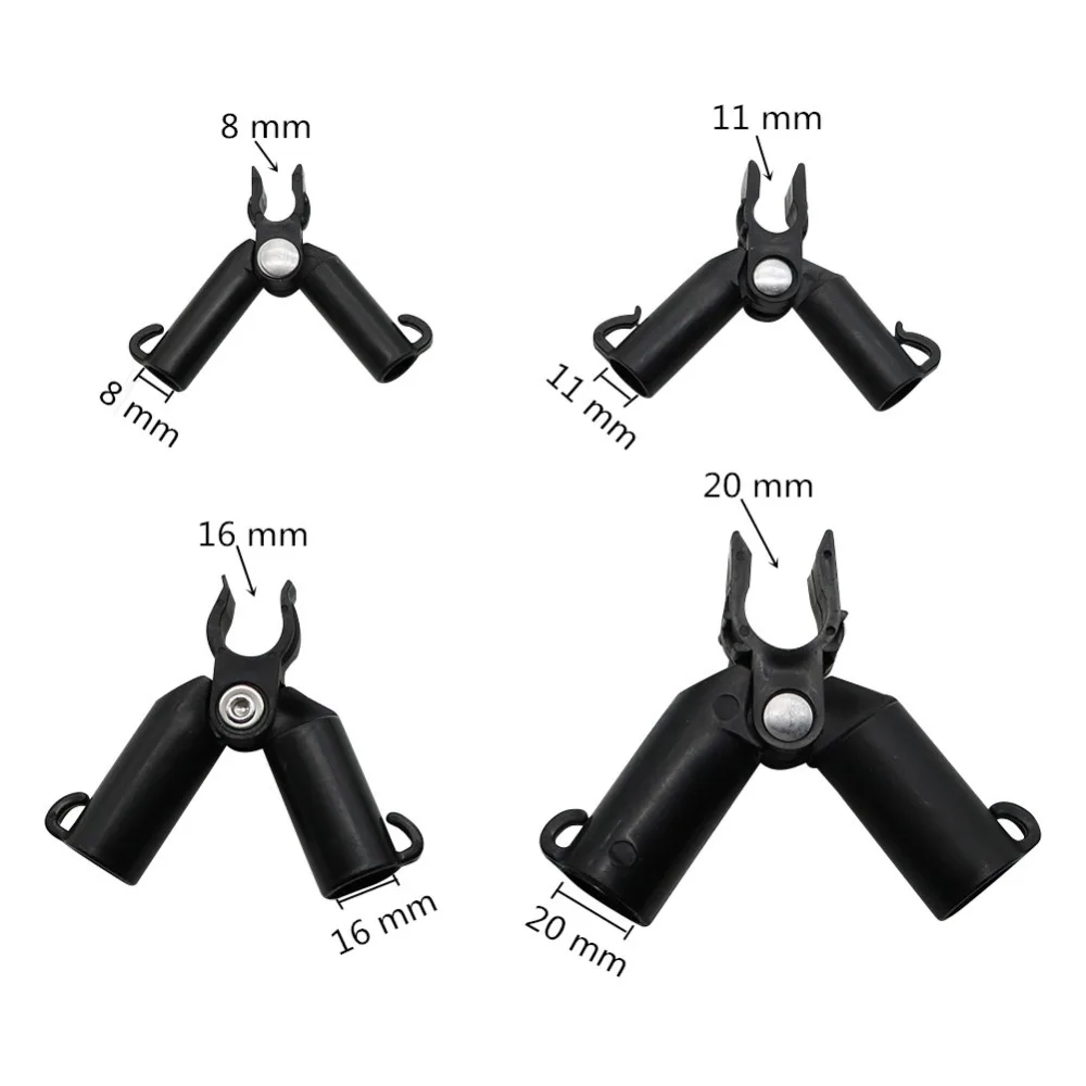 

A-type grip Clip Plant support rod fixed socket Adjustable Gardening Pillar Connector Clip Climbing Plants Bracket Connectors