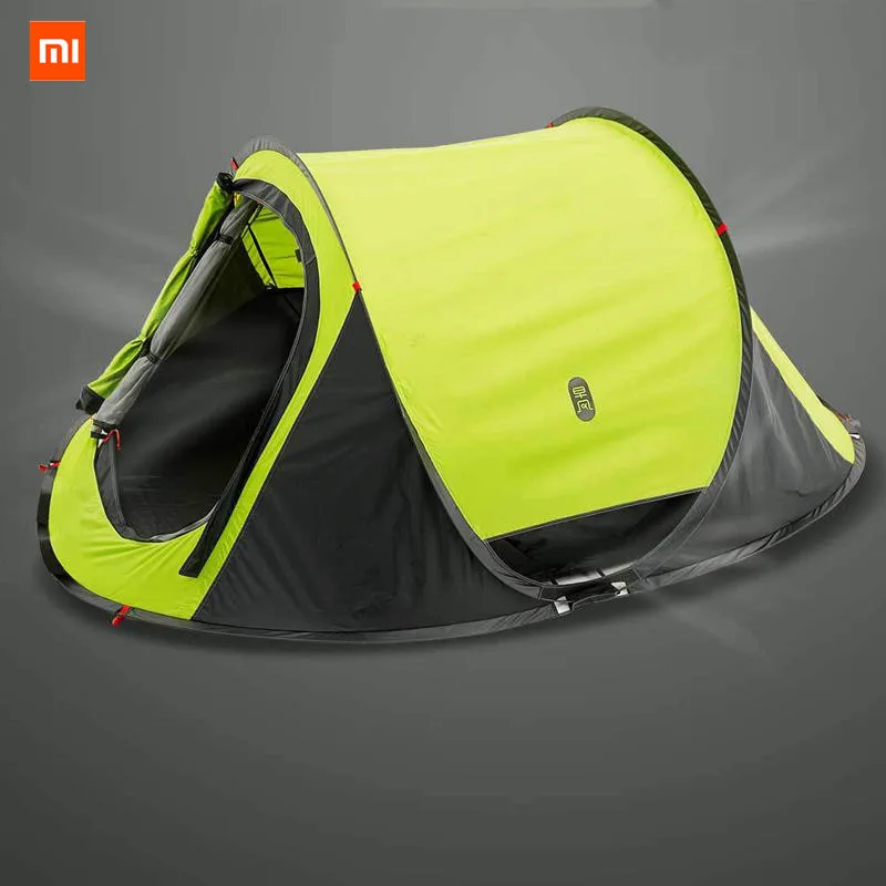  Original Xiaomi Mijia zaofeng 3-4 People Automatic Camping Tent Outdoor Waterproof Double Layer Can