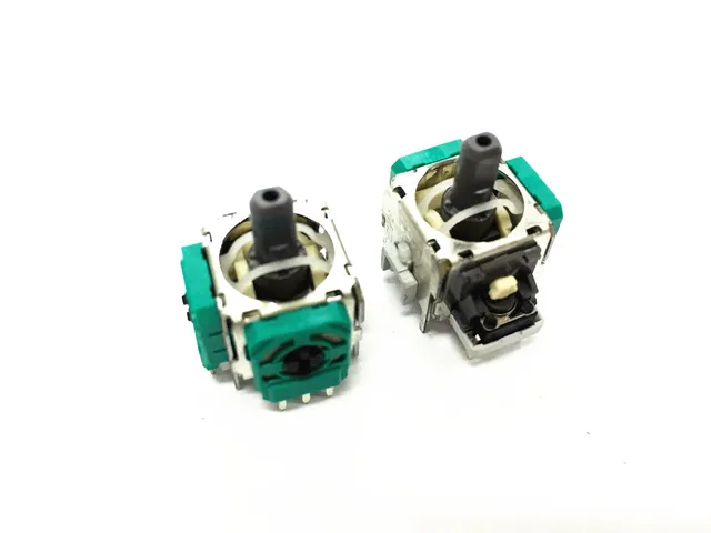 Special Offers For Microsoft xbox one wireless controller 3D Analog Joystick Stick Thumbstick Sensor Module Potentiometers Joystick Axis 2pcs