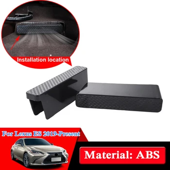 

Car Styling ABS Chrome For Lexus ES ES200 ES260 ES300H 2019 Under Seat Air Outlet Internal Decorations Cover Car Stickers