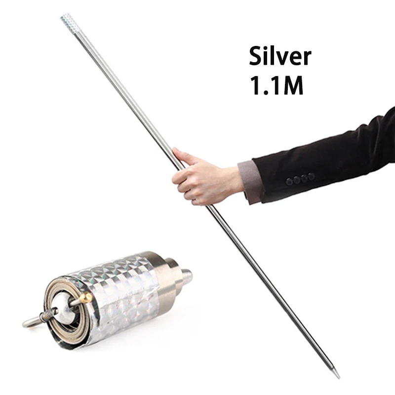 Illusion Kampfkunst 150 cm Klinkamz Zauberstab aus Metall für Magie Illusion Kampfkunst 150 cm Klinkamz Zauberstab aus Metall für Magie