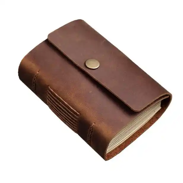 160 Sheets Mini Carry On Sketch Book Scribbling Drawing Notebook Vintage Genuine Leather Handmade 100g Kraft Paper Aliexpress