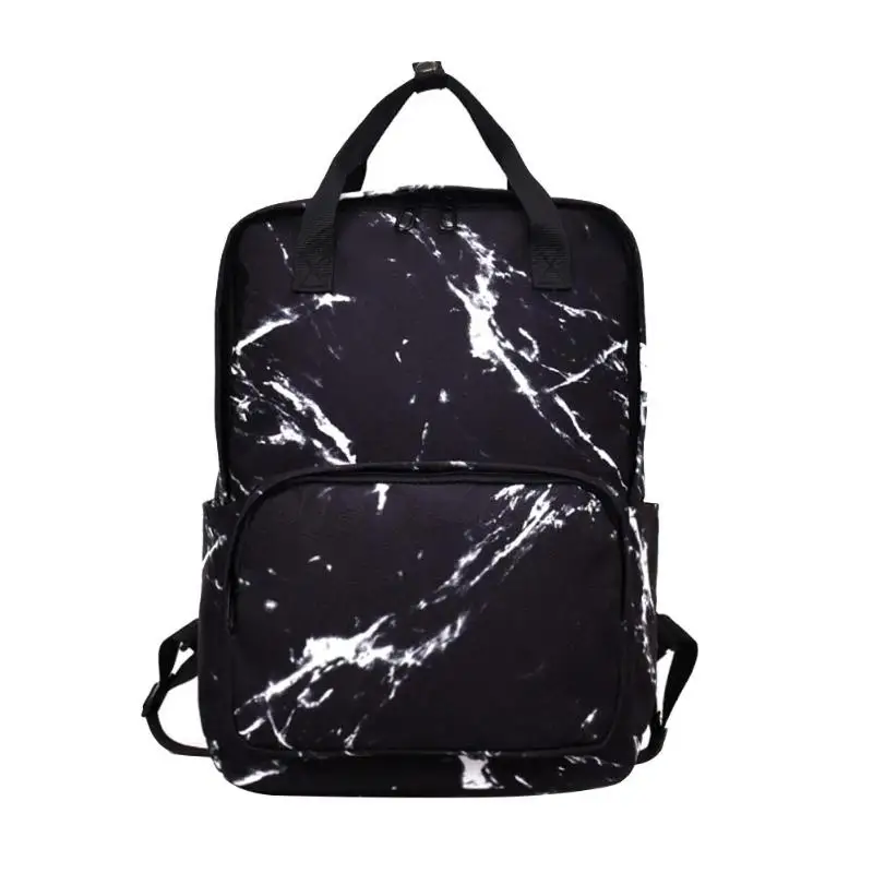 Женский нейлоновый рюкзак для сумки для подростков Marbling, женский рюкзак для компьютера, школьный рюкзак, повседневный женский рюкзак на плечо для путешествий Bookb