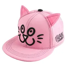 новый модный детей детский хип-хоп snapback шляпы новинка персонажа глаза дизайн встроенная мальчик девочка бренд бейсболка детские шляпа
