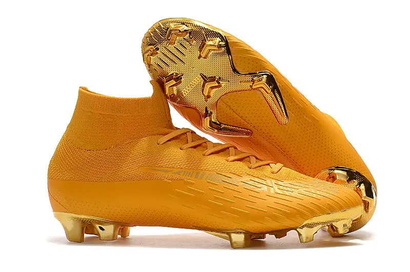 

16 Colors Wholesale CR7 Superfly VI 360 Elite Neymar FG Soccer Shoes Mens High Ankle Football Boots Cleats Cheap Sale