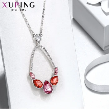 

Xuping Trendy Necklaces for Women Crystals from Swarovski Specially Design High Quality Jewelry Party Birthday Gifts S161-40526