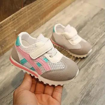 

New Boys Girls Fashion Brand Sneakers Children School Sport Trainers Baby Toddler Kid Casual Soft Shoes