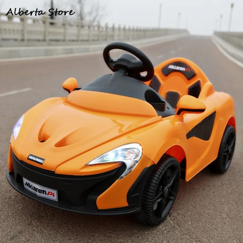 

Ride on Car Children Electric Music LED Light P1 Super Car Remote Control Charge Four Wheel Boys Girls Baby Luxury Toy Car Gift