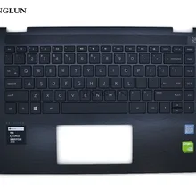 JIANGLUN для hp Pavilion X360 14-BA103TU Упор для рук с устройство с клавиатурой US без сенсорной клавиатуры