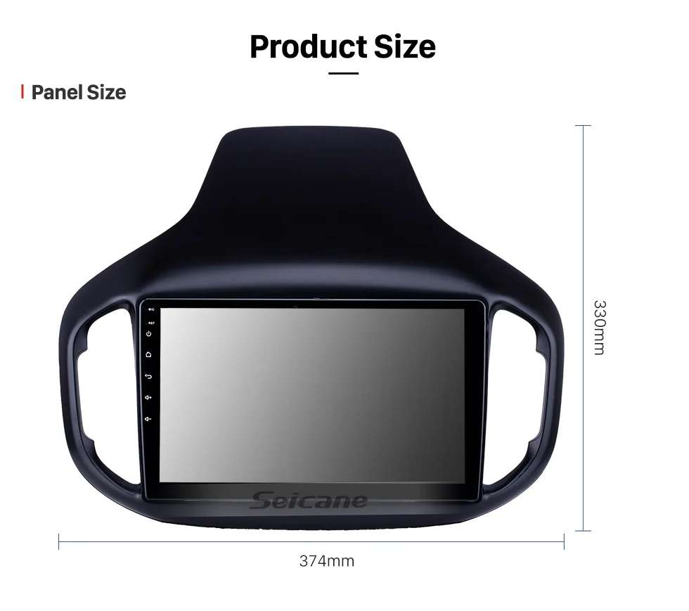 Seicane автомобильный мультимедийный плеер 2din Android 8,1 Автомобильный gps радио для Chery Tiggo 7- с HD сенсорным экраном Bluetooth USB