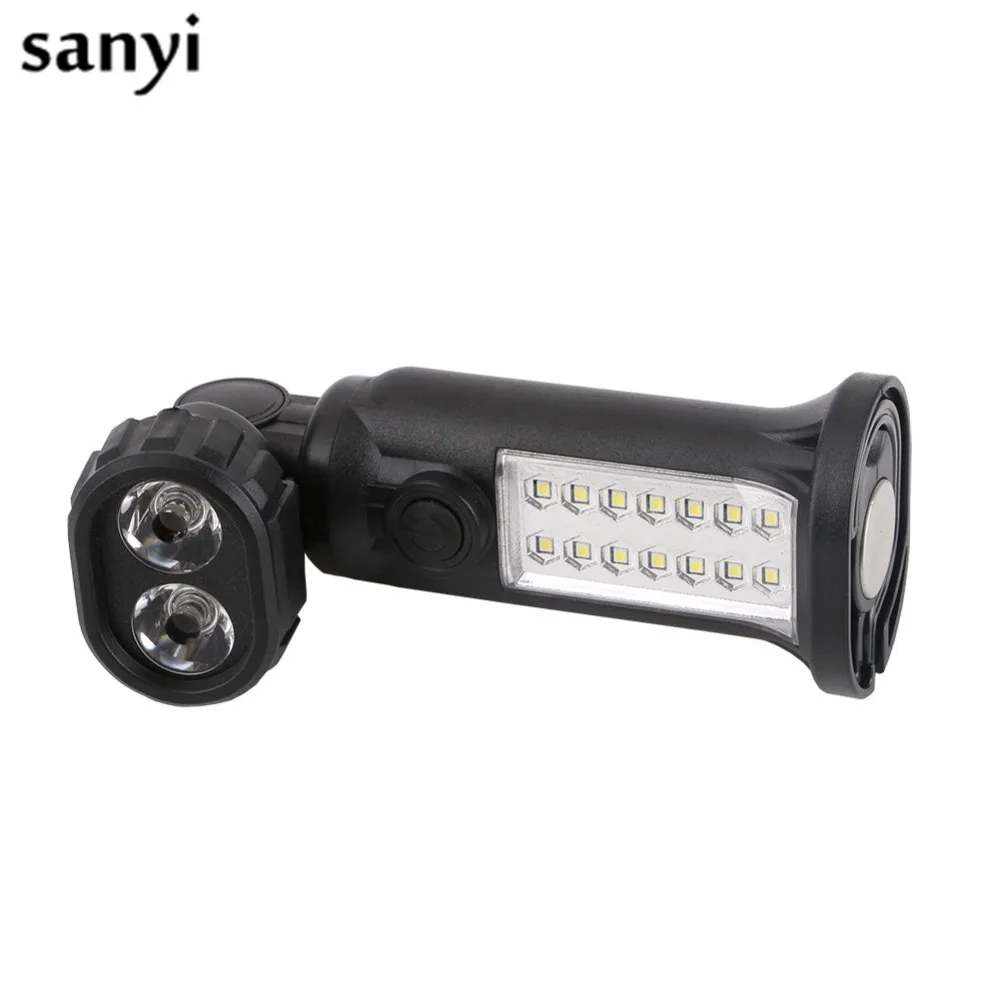 Портативный светодиодный фонарик 14 * SMD + 2 ных фонаря Рабочий фонарь ночник