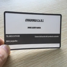 200 шт/один дизайн Заводская Заказная Прозрачная ПВХ визитная карточка пластиковая чистая визитная карточка