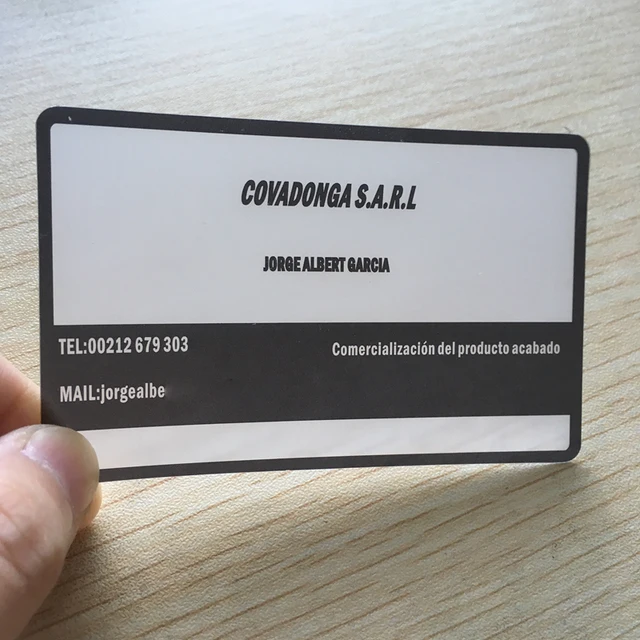 200pcs one design factory custom transparent pvc business card printing plastic clear business card - Clear Business Cards 200pcs one design factory custom transparent pvc business card printing plastic clear business card - Clear Business Cards