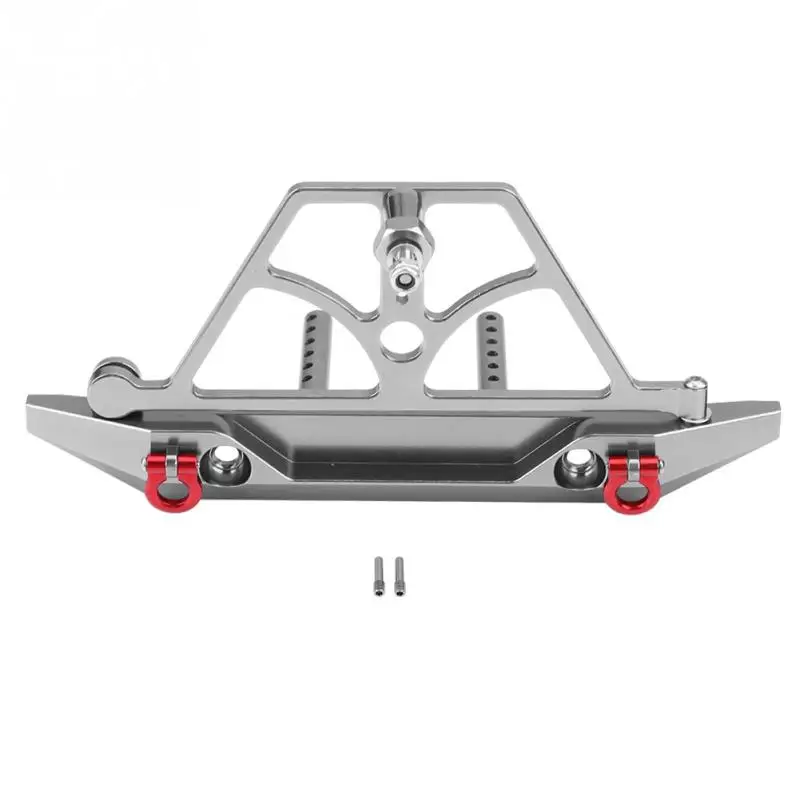 RC Metal Rear Bumper With Spare Tire Carrier Upgrade Parts For SCX10 RC Crawler Hot Sale Remote Control Accessories High Quality