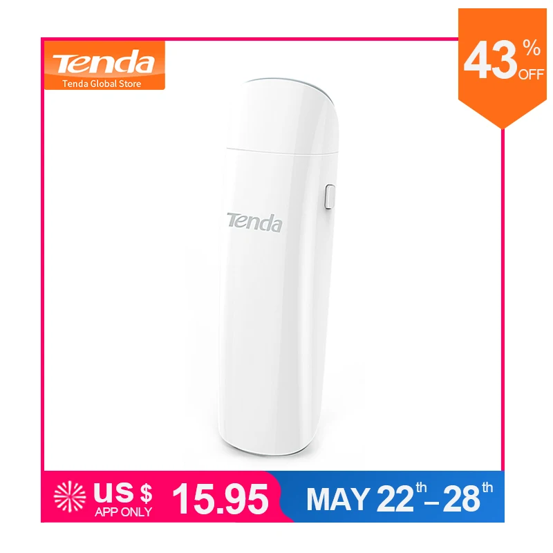 

Tenda U12 1300Mbps Wireless USB Network Cards, AC Dual-Band 2.4G/5.0GHz Gigabit WiFi USB Network Adapter,USB 3.0, Plug and Play