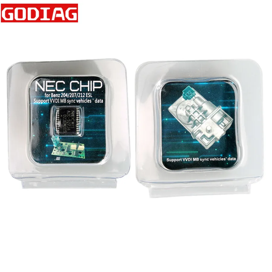

Transponder A2C-45770 A2C-52724 NEC Chips for Benz W204 207 212 for ESL ELV Working with Xhorse VVDI MB BGA Tool or CGDI for MB