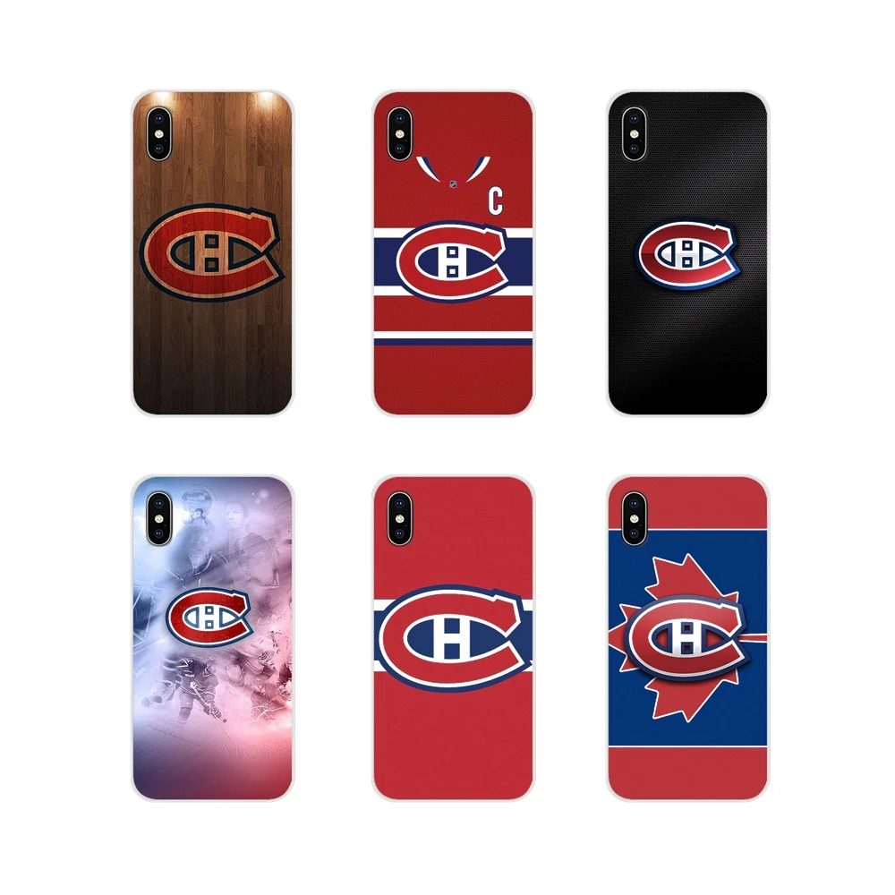 

Ice Hockey Montreal Canadiens For Apple iPhone X XR XS MAX 4 4S 5 5S 5C SE 6 6S 7 8 Plus ipod touch 5 6 Accessories Cases Covers