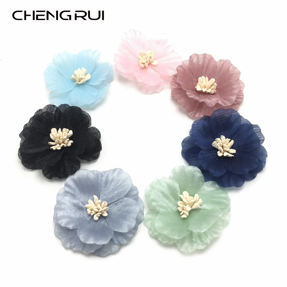 

CHENGRUI F27,diy,patches,patches for clothes,decorative flowers,artificial flowers,craft supplies,diy craft,4pcs/bag
