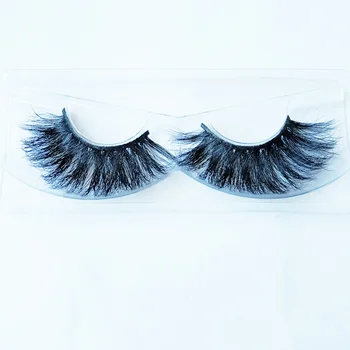 

HEXUAN 25mm 3D 100% mink Eyelashes Makeup Mink lashes Long Lasting 5D Mink Lashes Natural Dramatic Volume Eyelashes Extension