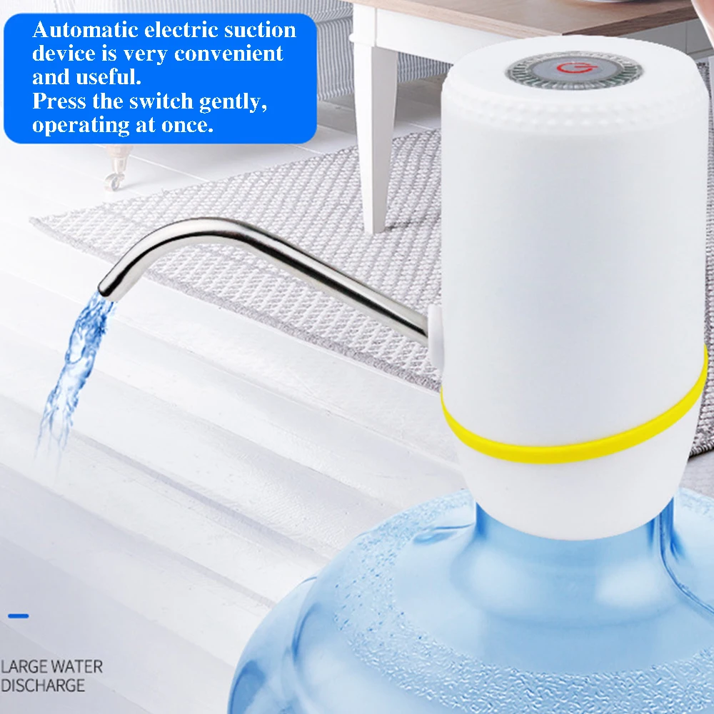 Автоматическая бутылка для воды насос электрическая зарядка диспенсер для воды usb зарядка диспенсер для бутылочного насоса насос для питьевой воды