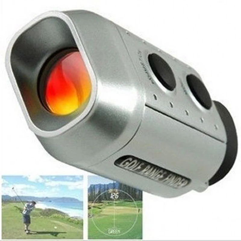 

1SET Telescope Laser Rangefinder Laser Distance Meter 7X Monocular Golf Hunting Laser Range Finder Tape Measure Roulette Sports