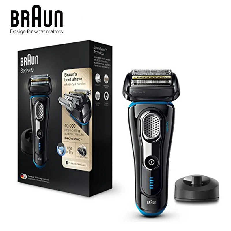 Braun Series 9 9240s Men's Electric Foil Shaver, Wet and Dry