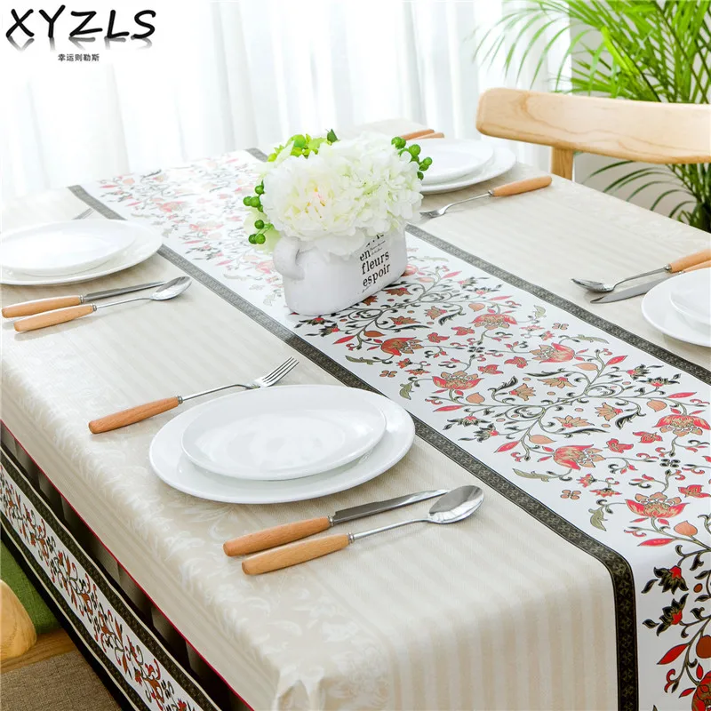 XYZLS New European Classical Noble Non Wash PVC Tablecloth Waterproof Insulate Plastic Coffee