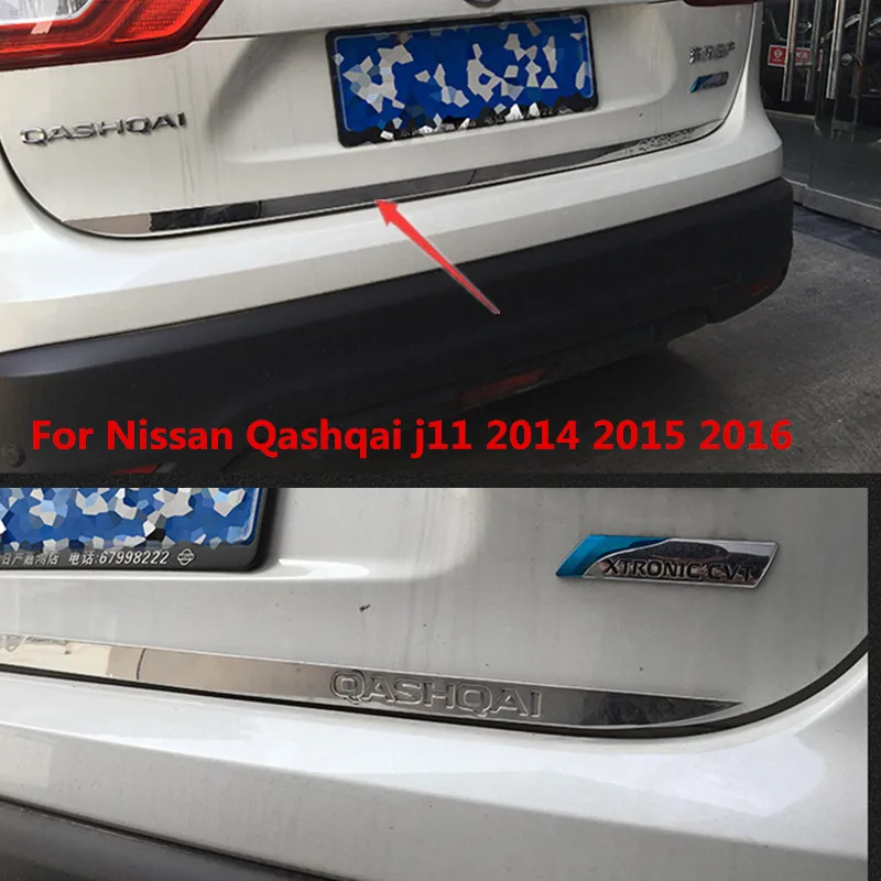 Наклейка на дверь из нержавеющей стали для Nissan Qashqai j11 2014 2015 2016 аксессуары