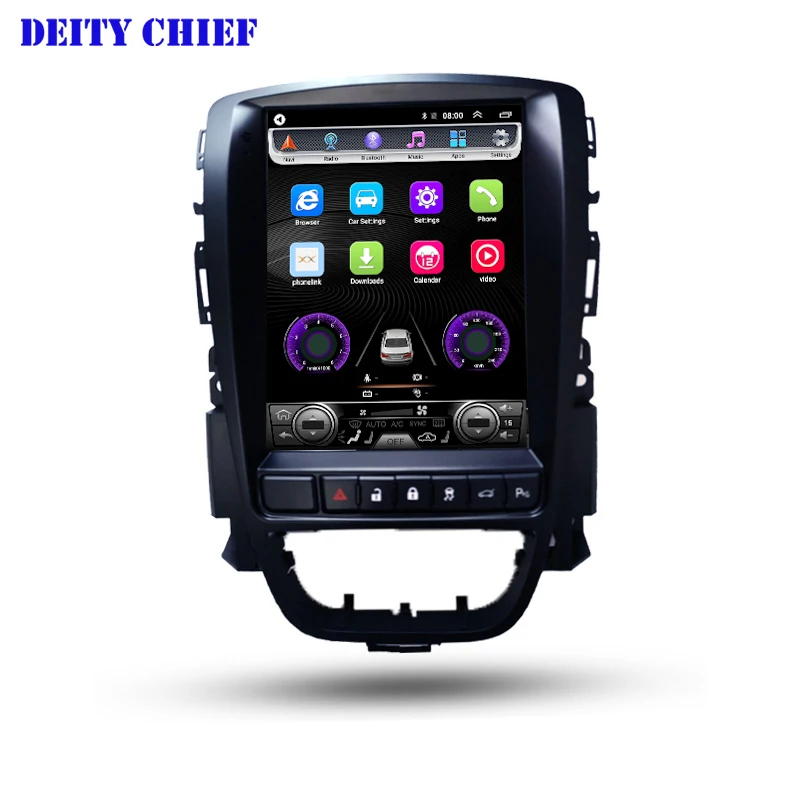 Perfect 8cores Android 8.1 Vertical Car Multimedia GPS Radio For Opel Astra J Vauxhall Buick Verano 2009-2014 1