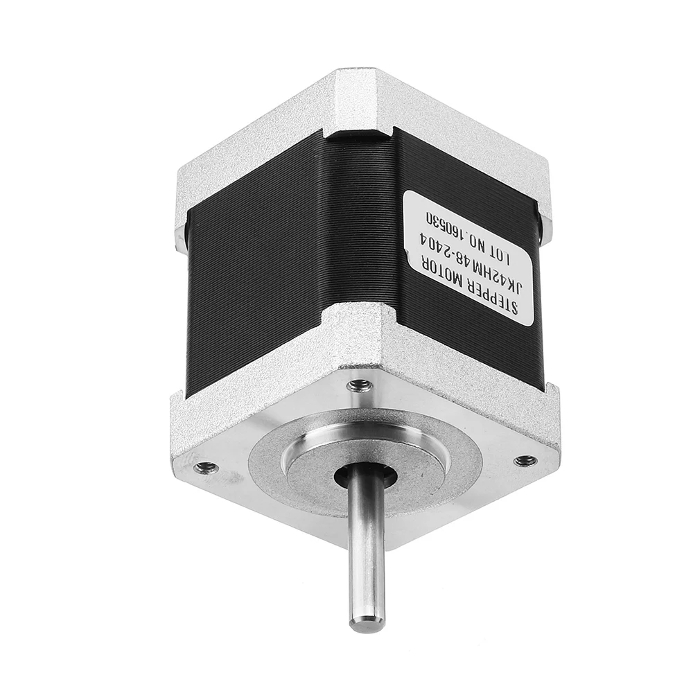 NEMA17 2 Phase 48mm 42 Hybrid Stepper Motor 0.9 Degree 4.8kg.cm 2.4A Step Motor for 3D Printers Packaging Machinery